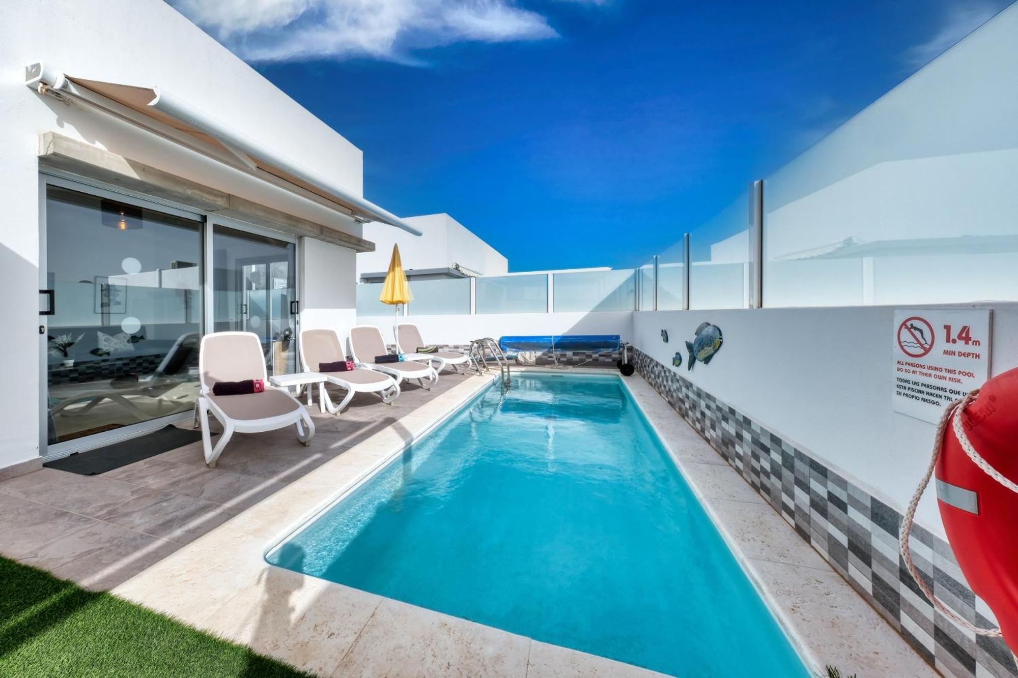 Villa Cassia-Private Pool Aircon, Sat Tv By Lanzarote Vacation Homes Playa Blanca  Exterior photo
